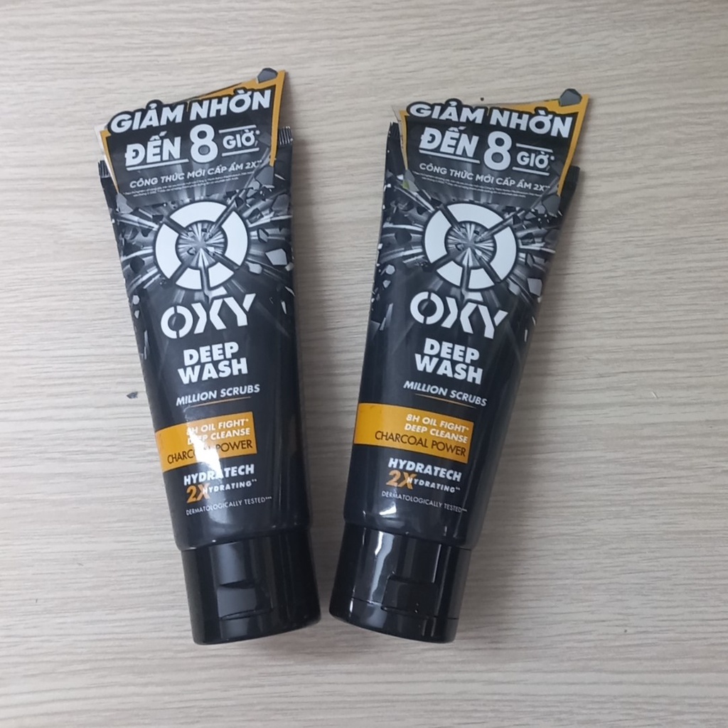 Sữa rửa mặt có hạt Oxy sáng da 100g - Mẫu mới 2022