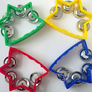 Xắc xô nhỏ, tambourine học âm nhạc cho bé