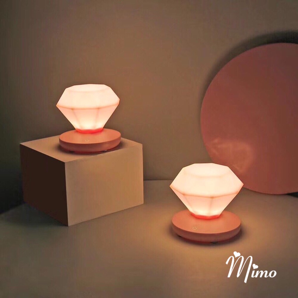 Đèn Led trang trí phòng ngủ silicon có 3 nấc ánh sáng đều cảm biến hài hòa cho không gian thêm độc đáo