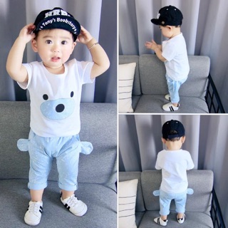 Bộ gấu bé trai