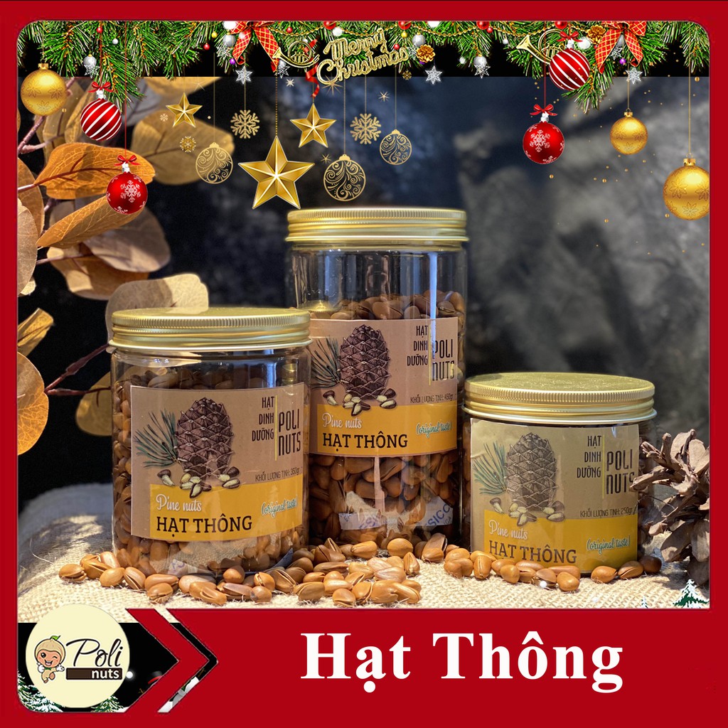 Hạt Thông Polinuts Nhập Khẩu Mỹ Loại Size Đại Giá Tốt Hũ 300g / 400g / 500g | BigBuy360 - bigbuy360.vn