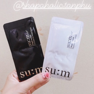 Mặt nạ sủi bọt thải độc SUM