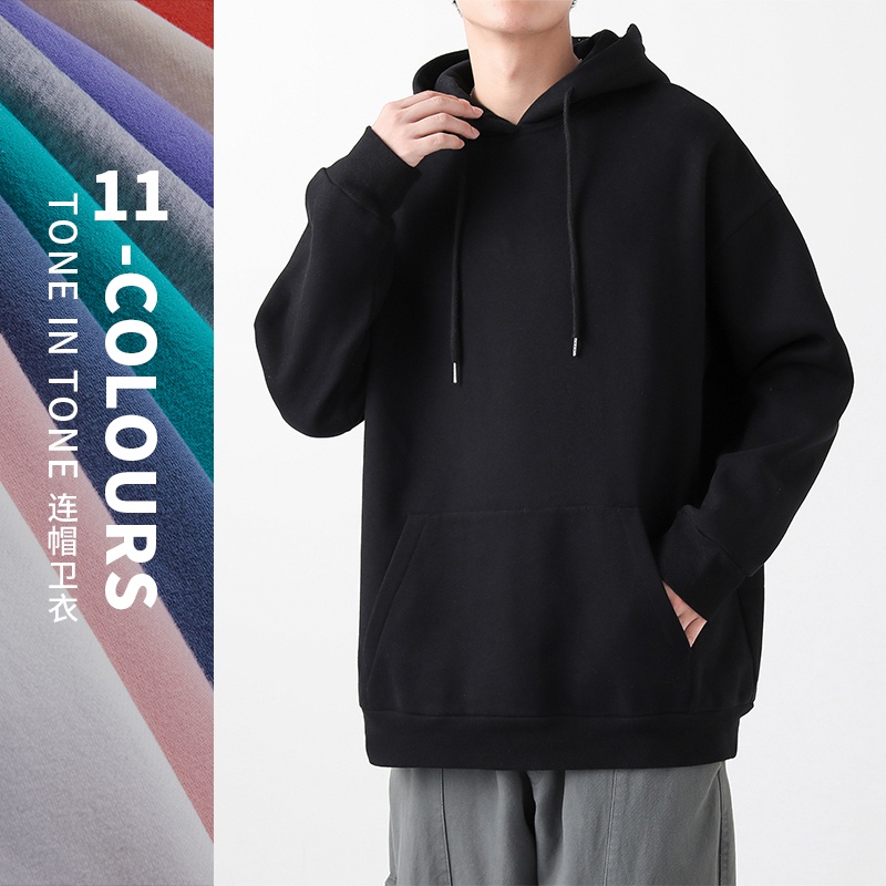 Áo Hoodie Tay Dài Thời Trang Nhiều Màu Tùy Chọn Cho Nam