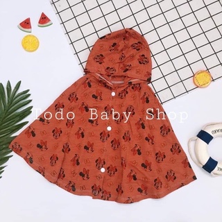 Áo chống nắng cánh dơi cho bé