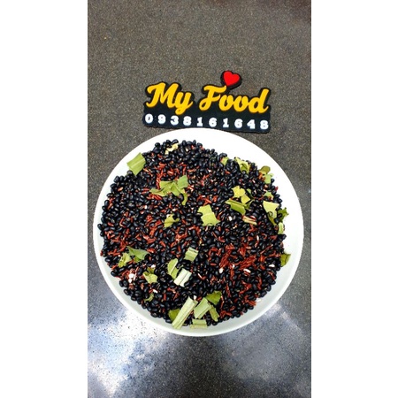 500g trà gạo lức đậu đen lòng xanh