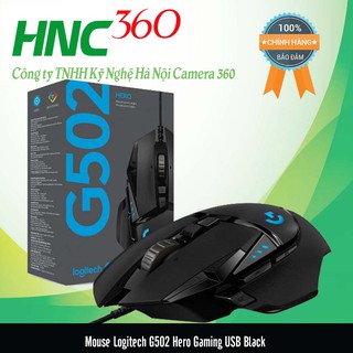 Mouse logitech g502 hero gaming usb black