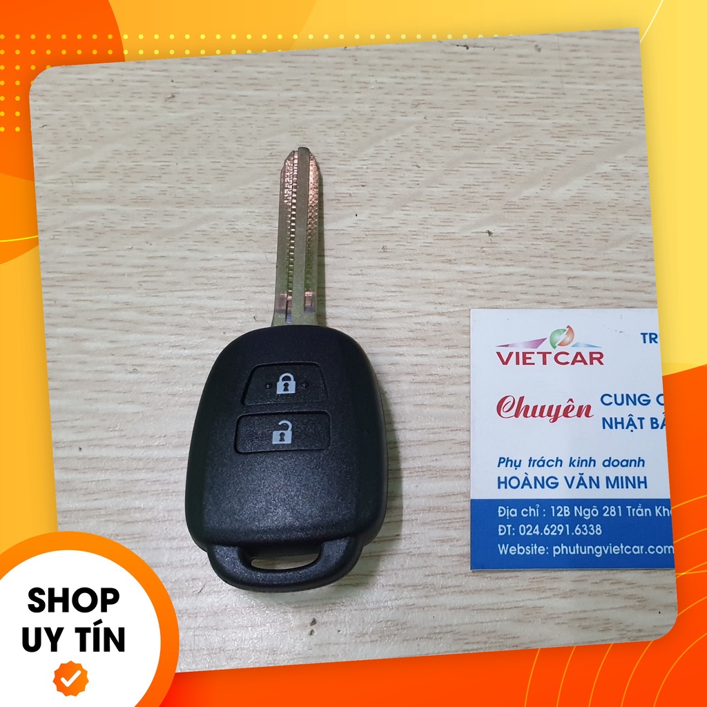 Vỏ chìa khóa Toyota Vios, Yaris 2015-2020