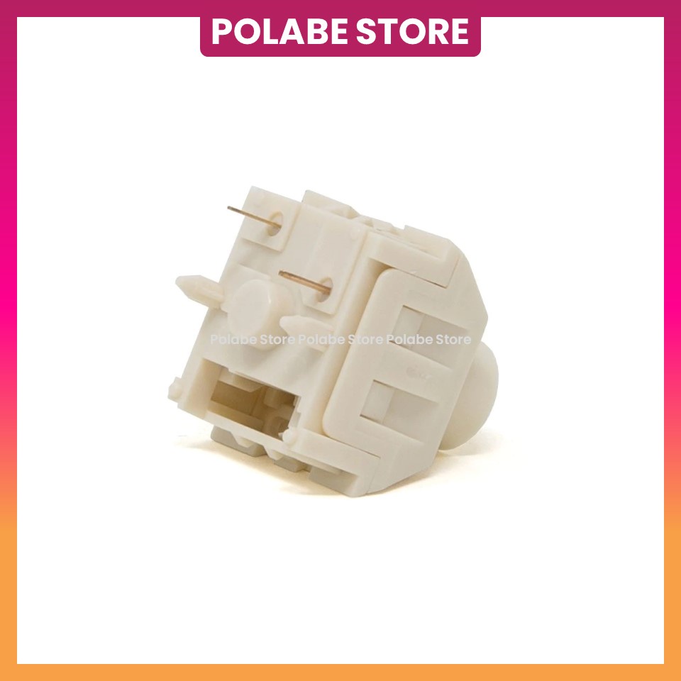 NovelKeys Box Cream Switch Box Cream Linear Kailh x NovelKeys Box Cream NK Box Cream Công tắc bàn phím cơ - Polabe Store