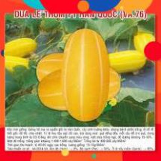 Hạt giống dưa lê thơm hàn quốc f1 gói 10 hạt
