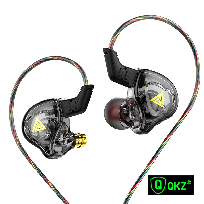 Tai nghe nhét tai QKZ Ak6 Dmx jack 3.5mm có micro âm thanh siêu trầm kèm phụ kiện