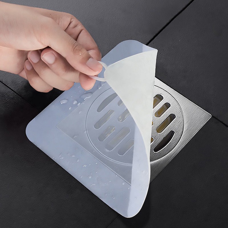Tấm Lọc Khử Mùi Bằng Silicone Trong Suốt Cho Lỗ Thoát Nước Nhà Tắm / Nhà Bếp