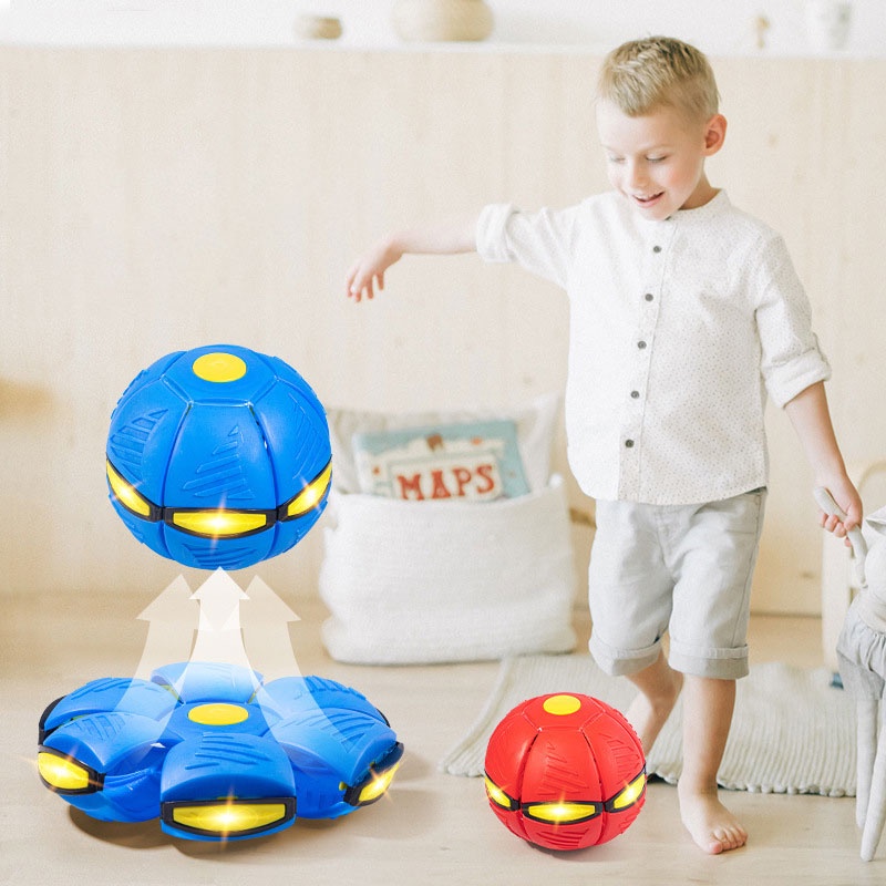 Bóng Ma Thuật Biến Hình Đĩa Bay UFO Đồ Chơi Vận Động Cho Trẻ Em 236