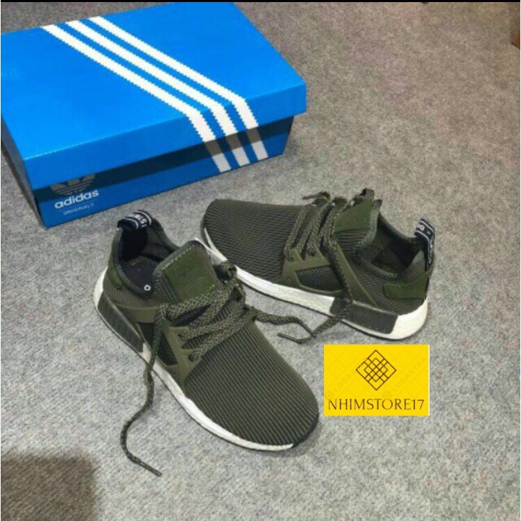 (CÓ SẴN) Giày Thể Thao NMD XR1 Dark Green Màu Xanh Rêu