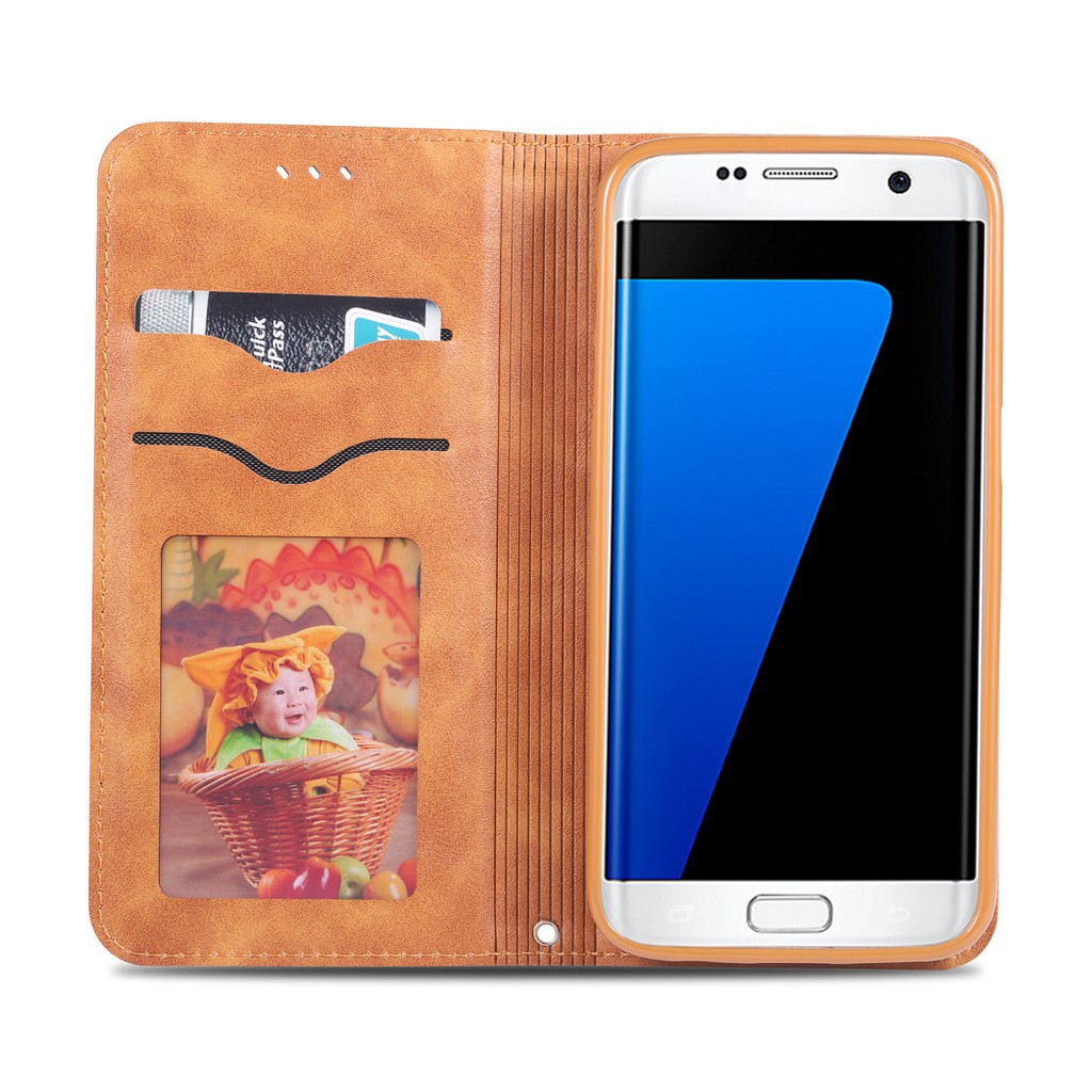 SAMSUNG GALAXY S7 Edge S7 FUGU Bao da điện thoại bảo vệ cho | BigBuy360 - bigbuy360.vn