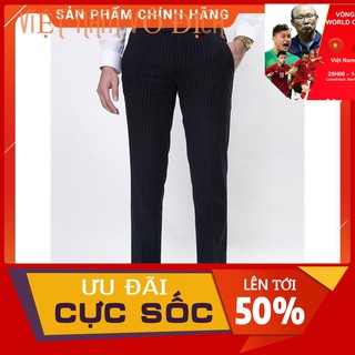 Săn quần đẹp, quần âu đen sọc siêu giảm giá