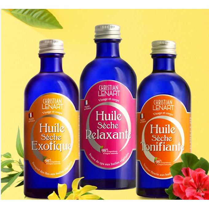 [Mini size 10ml]Tinh dầu khô dưỡng da mềm mịn, thư giãn Christian Lenart Huile Sèche 10ml