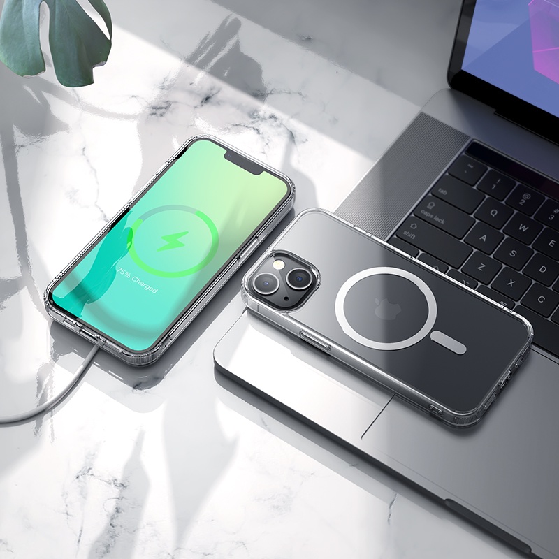 Ốp điện thoại HOCO. từ TPU từ tính chống sốc thích hợp cho Iphone 14 Pro Max 14 Max