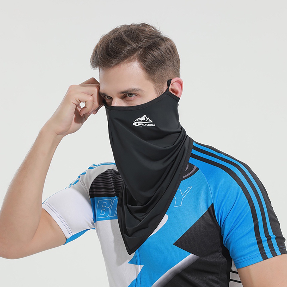 Khẩu trang thể thao mềm mại thoáng khí chống tia UV nhanh khô