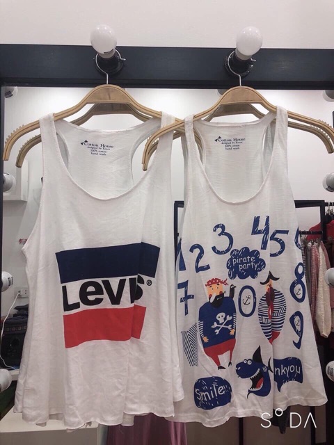 Áo ba lỗ thun giấy