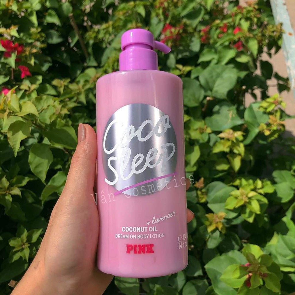 Sũa dưỡng thể Victoria’Secret Pink Coco Lotion Coconut Oil Hydrating Body Lotion_Vân cosmetics