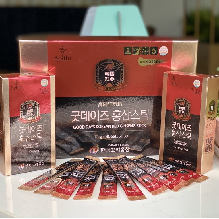 Tinh chất hồng sâm Hàn Quốc cô đặc pha sẵn Good Days 30 gói