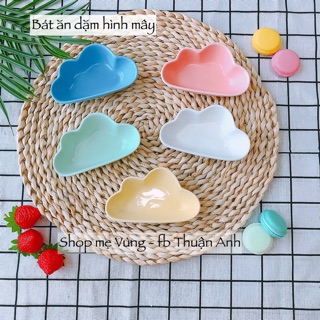 Bát sứ ăn dặm hình đám mây