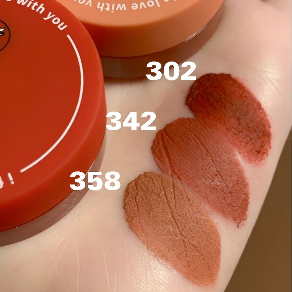 Son lì Zuk Misty Lipstick Mashed Potato dạng hộp hàng nội địa Trung