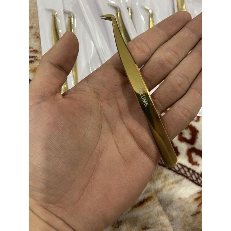 Nhíp Volume Vàng tạo fan nối mi