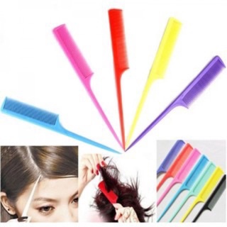 lược nhựa cán nhọn tạo kiểu tóc