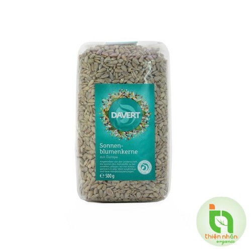 Hạt hướng dương hữu cơ Davert 500g và 250g