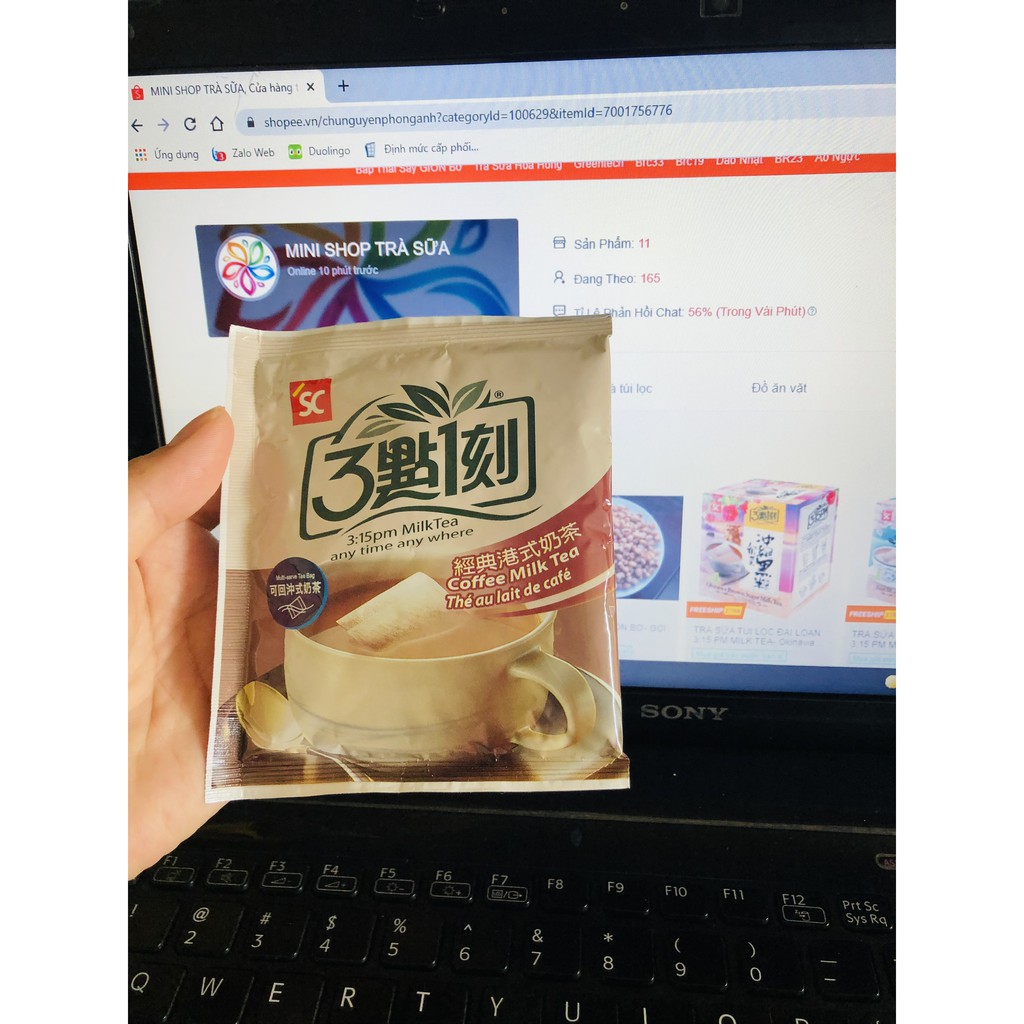 TRÀ SỮA TÚI LỌC ĐÀI LOAN 3:15 PM MILK TEA- Coffee Milk Tea