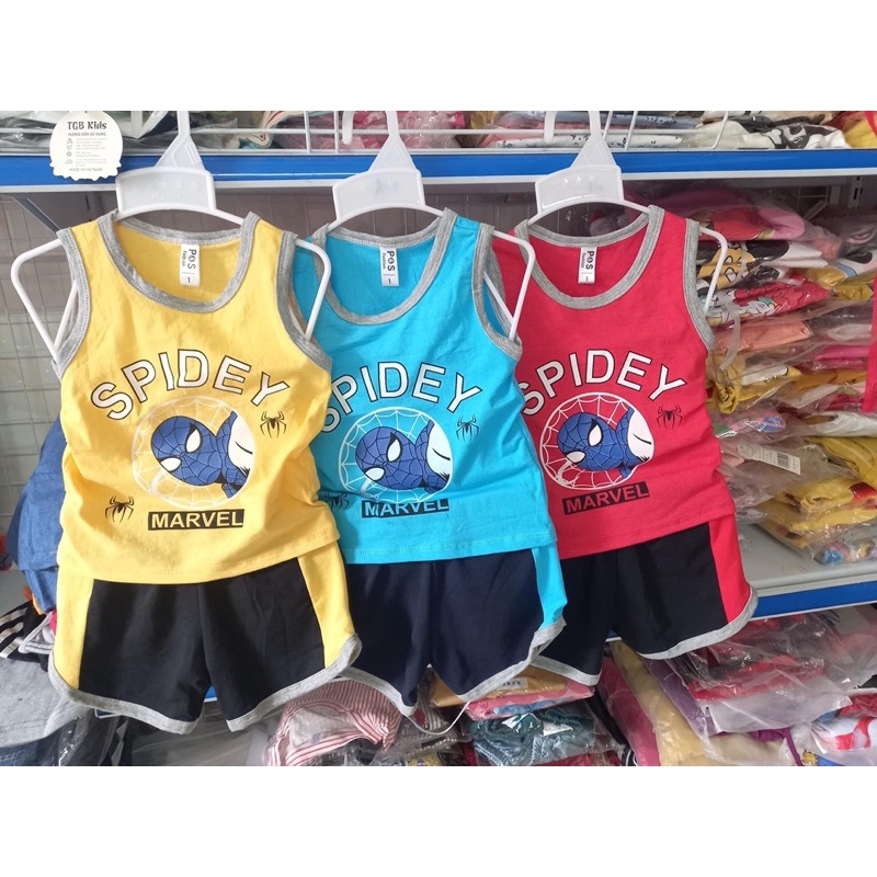 {8-20kg} Bộ ba lỗ bé trai size nhí chất cotton mềm mát - Bộ ba lỗ