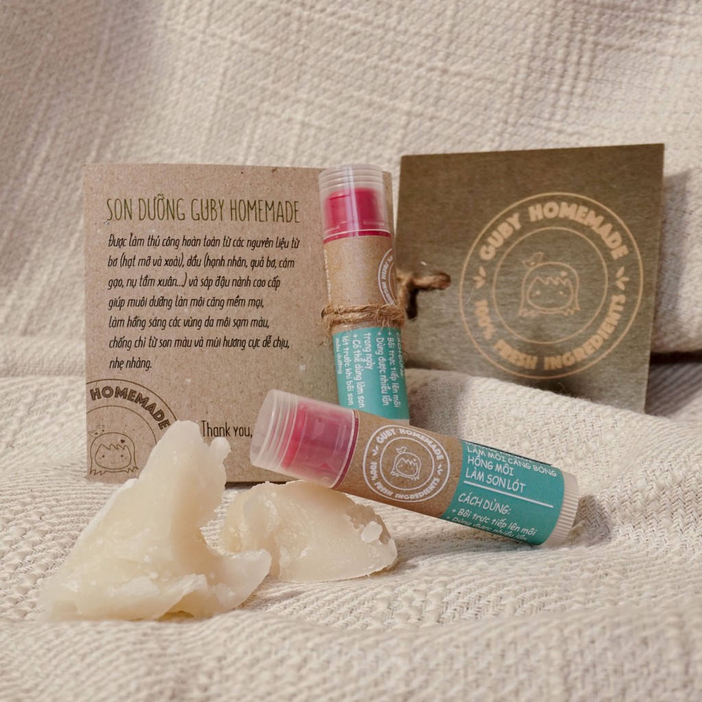 Son Dưỡng LIP BALM - Handmade By GUBY HOMEMADE | BigBuy360 - bigbuy360.vn