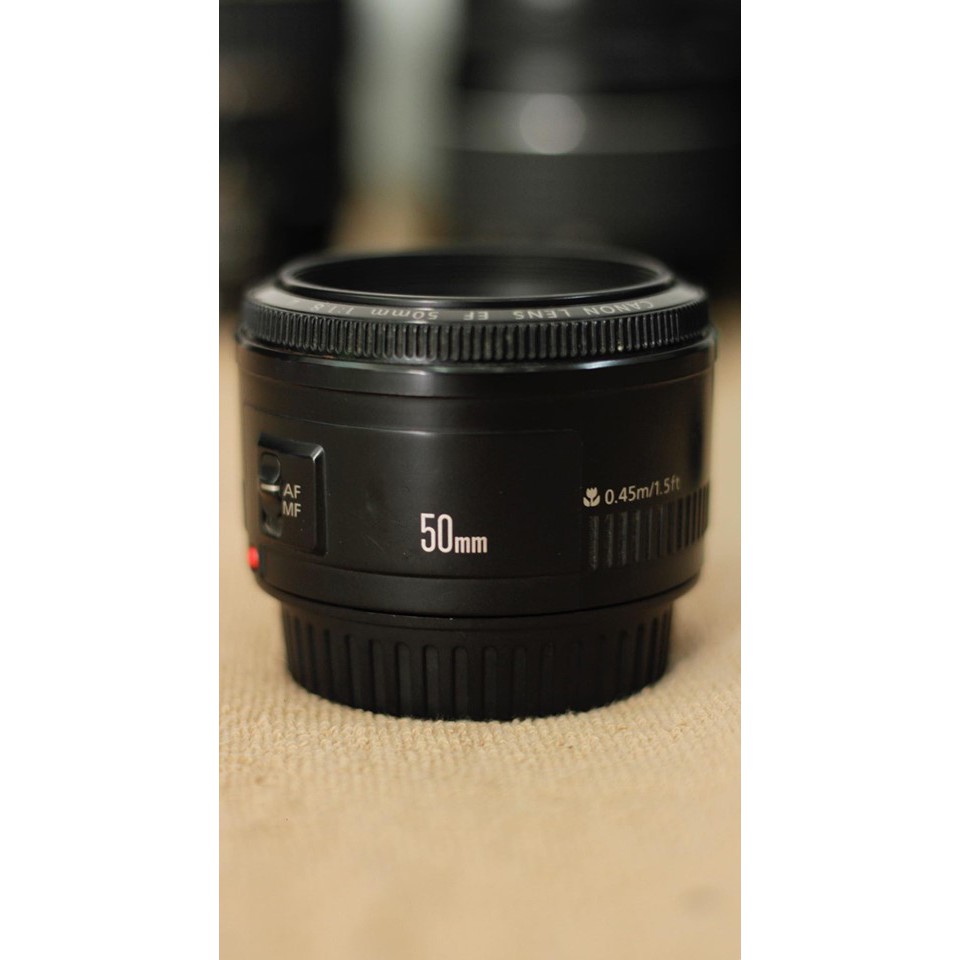 Ống Kính Canon EF 50mm f/1.8 II mới 95%