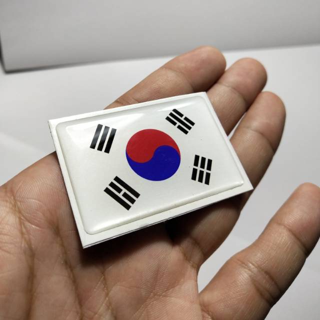 Miếng dán hình lá cờ Hàn Quốc