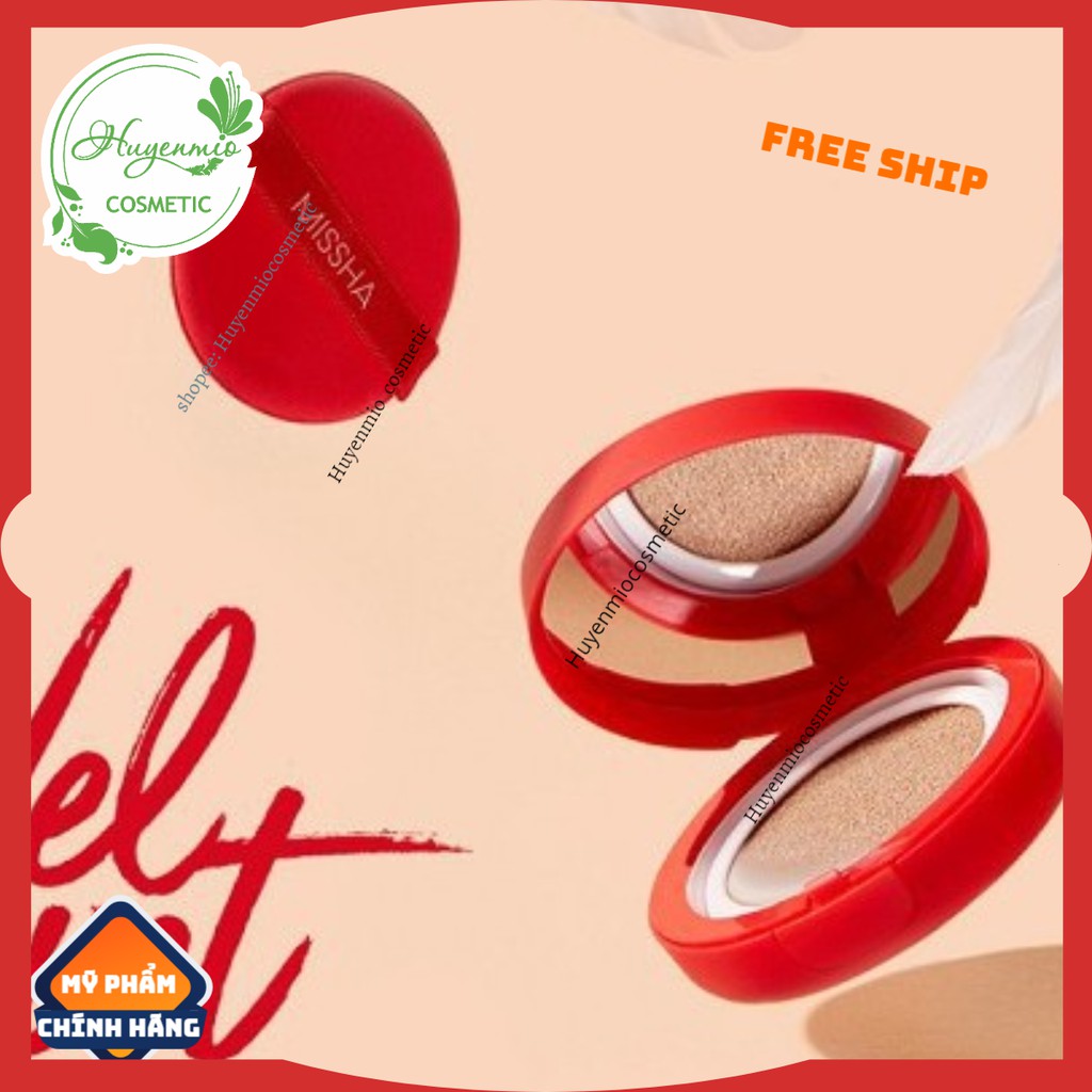 Phấn Nước Kiềm Nhờn Lâu Trôi Missha Velvet Cushion 15gr