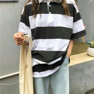 Áo polo kẻ
