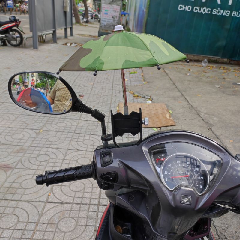 Kẹp giá đỡ điện thoại trên xe máy A1000 chính hãng