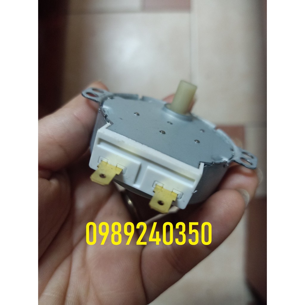Mô tơ quay đĩa lò vi sóng 220V - 4W trục vát