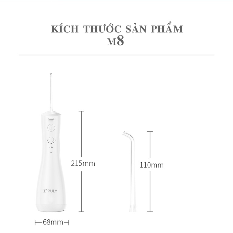 MÁY TĂM NƯỚC XIAOMI M6 KHÔNG DÂY 130ML- MÁY TĂM NƯỚC MINI NHỎ GỌN TIỆN DỤNG DU LỊCH, CÔNG TÁC- TĂM NƯỚC ENPULY