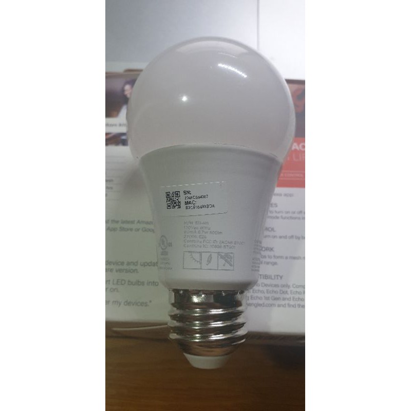 Bóng đèn thông minh Sengled Smart LED Light Bulb, Works with Alexa