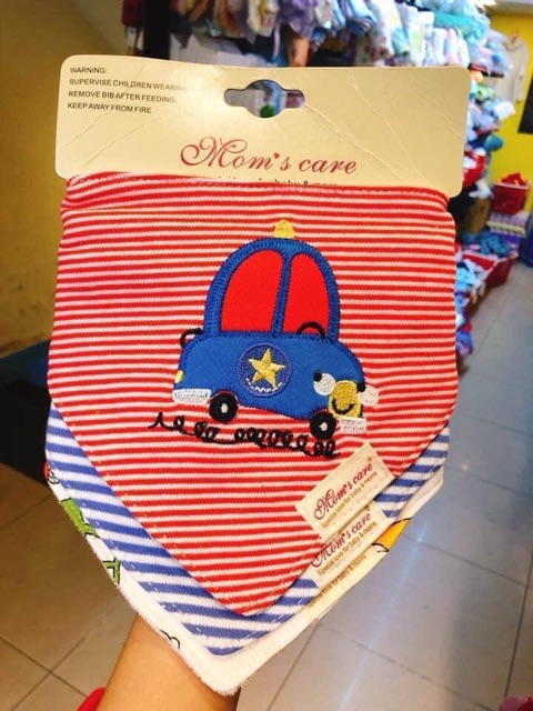 Set 3 Yếm Tam Giác Cao Cấp MomCare Chất Đẹp