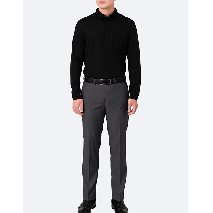 Áo Polo Nam Dài Tay Phong Cách Trẻ Trung Basic,Giữ NhIệt Có Cổ đủ size 50-85kg chất đep cao cấp