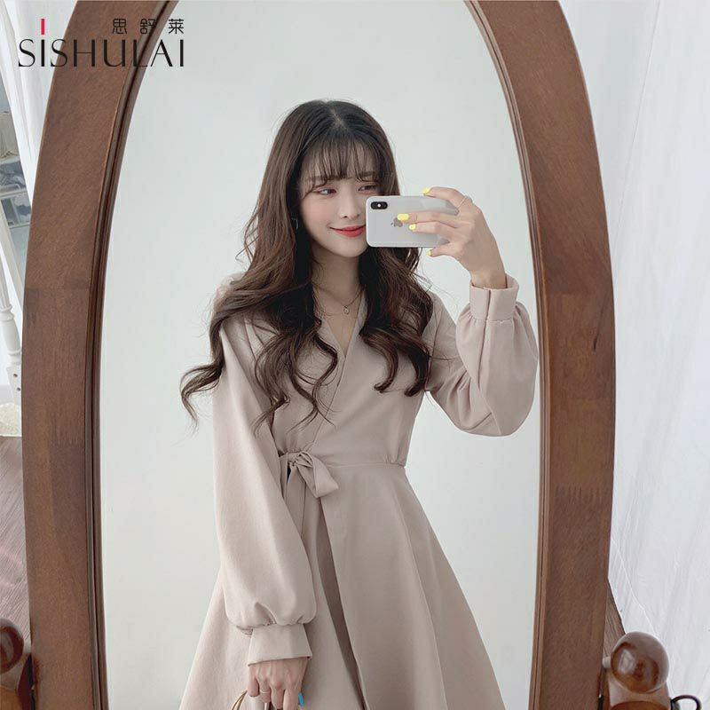 VÁY ĐẦM DÀI TAY DÁNG XÒE CỰC XINH MẪU MỚI