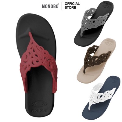 Dép nữ quai kẹp trung niên Thái Lan chất cao su non chống  trơn nhẹ êm  MONOBO Moniga 5.3