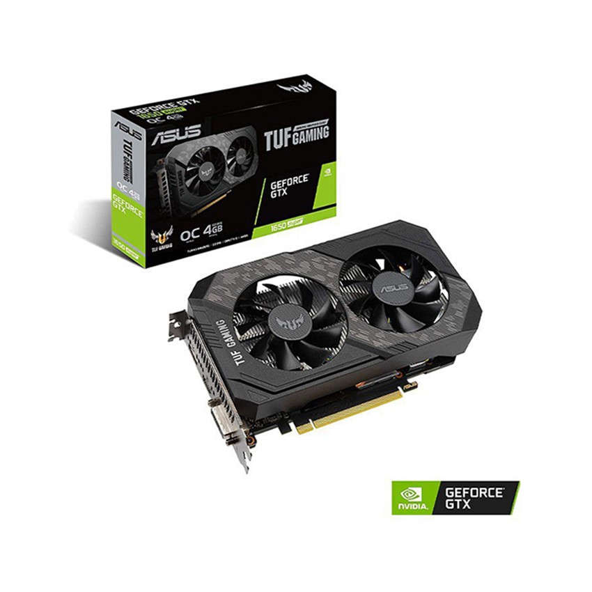 Card màn hình VGA  ASUS TUF GTX 1650 Super-4G GAMING - Hàng chính hãng - Bảo hành 36 tháng | BigBuy360 - bigbuy360.vn