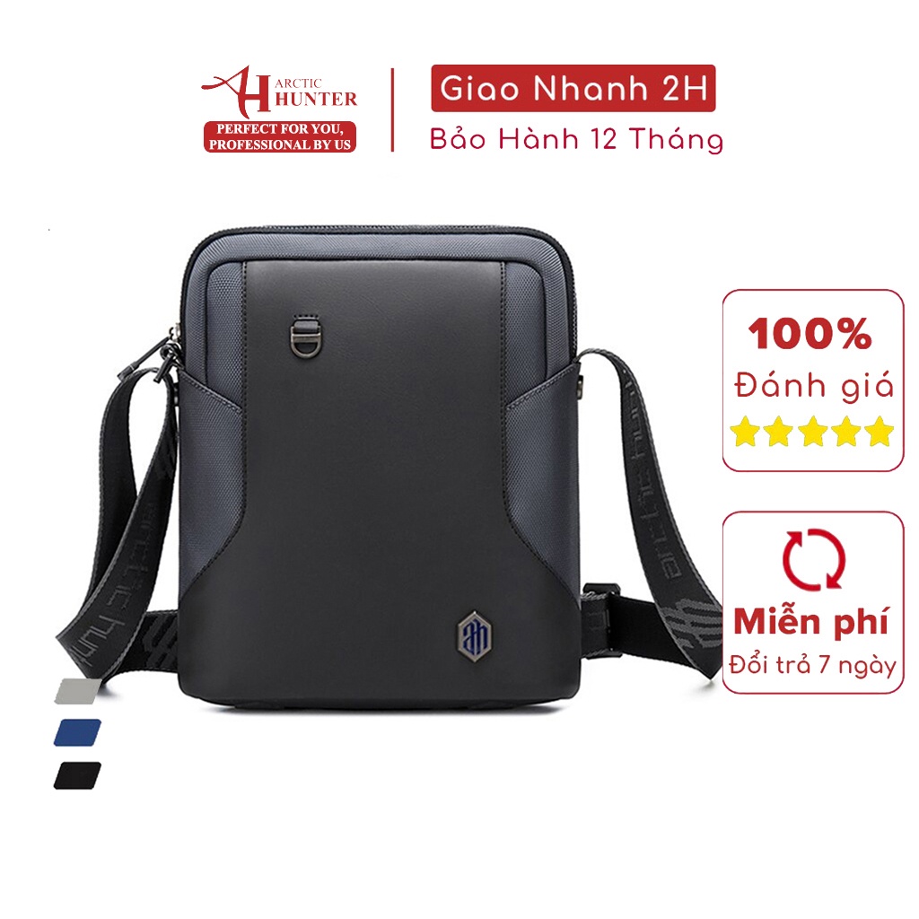 [Mã BMBAU50 giảm 7% đơn 99K] Túi đeo chéo nam Arctic Hunter chất liệu Oxford chống thấm nước - K00096