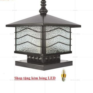 [Giá Rẻ - Uy Tín]  Đèn trụ cổng - Đèn hàng rào D200 PH01B