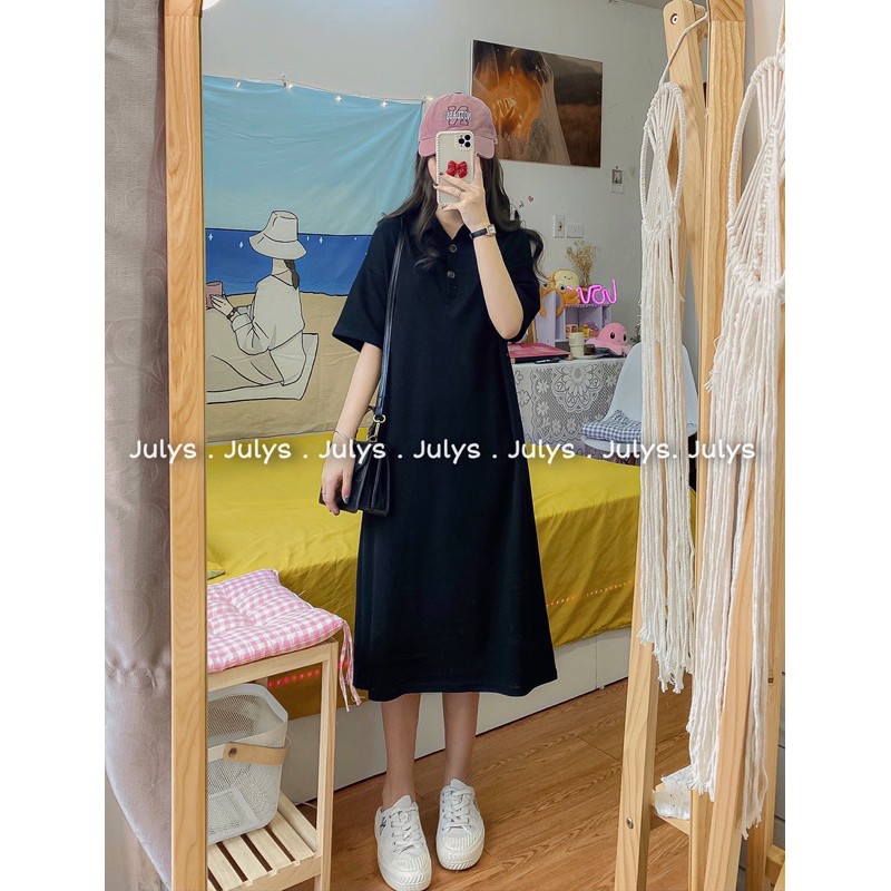 [Mã FATHANG5 giảm 10K đơn 50K] VÁY POLO THUN 3 màu (ảnh thật shop chụp kèm video) | BigBuy360 - bigbuy360.vn