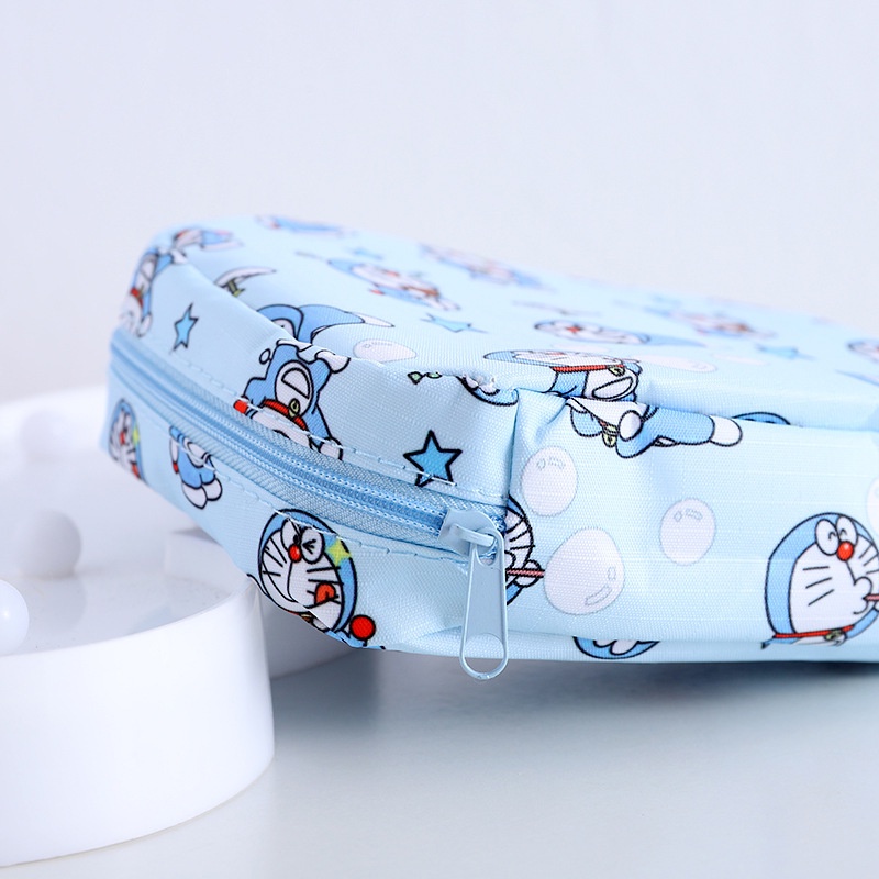 Túi Đựng Khăn Giấy / Son Môi / Mỹ Phẩm Bằng Vải Oxford Chống Thấm Nước Họa Tiết Hoạt Hình Dễ Thương